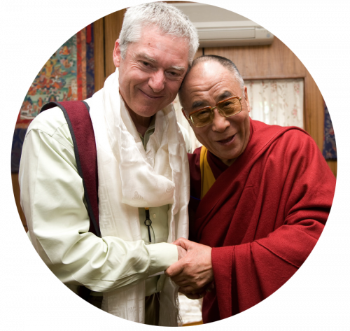 Sa Sainteté le Dalaï Lama et Alan Wallace
